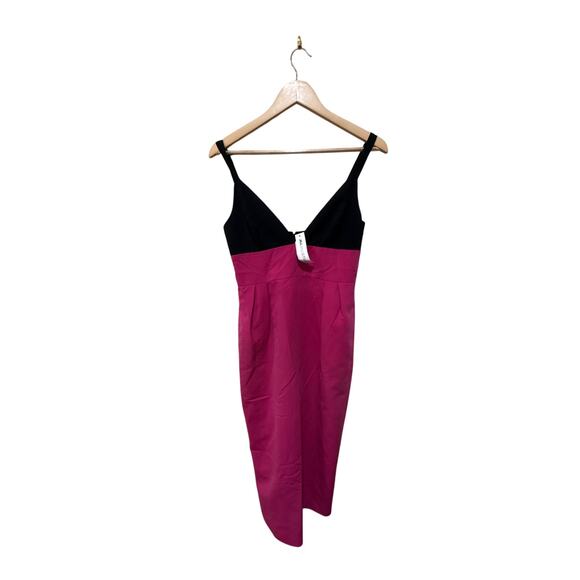 Jill Jill Stuart Begonia Colorblock Two Tone Sheath Dress Size 2 - Picture 7 of 8